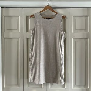 Theory linen shift dress